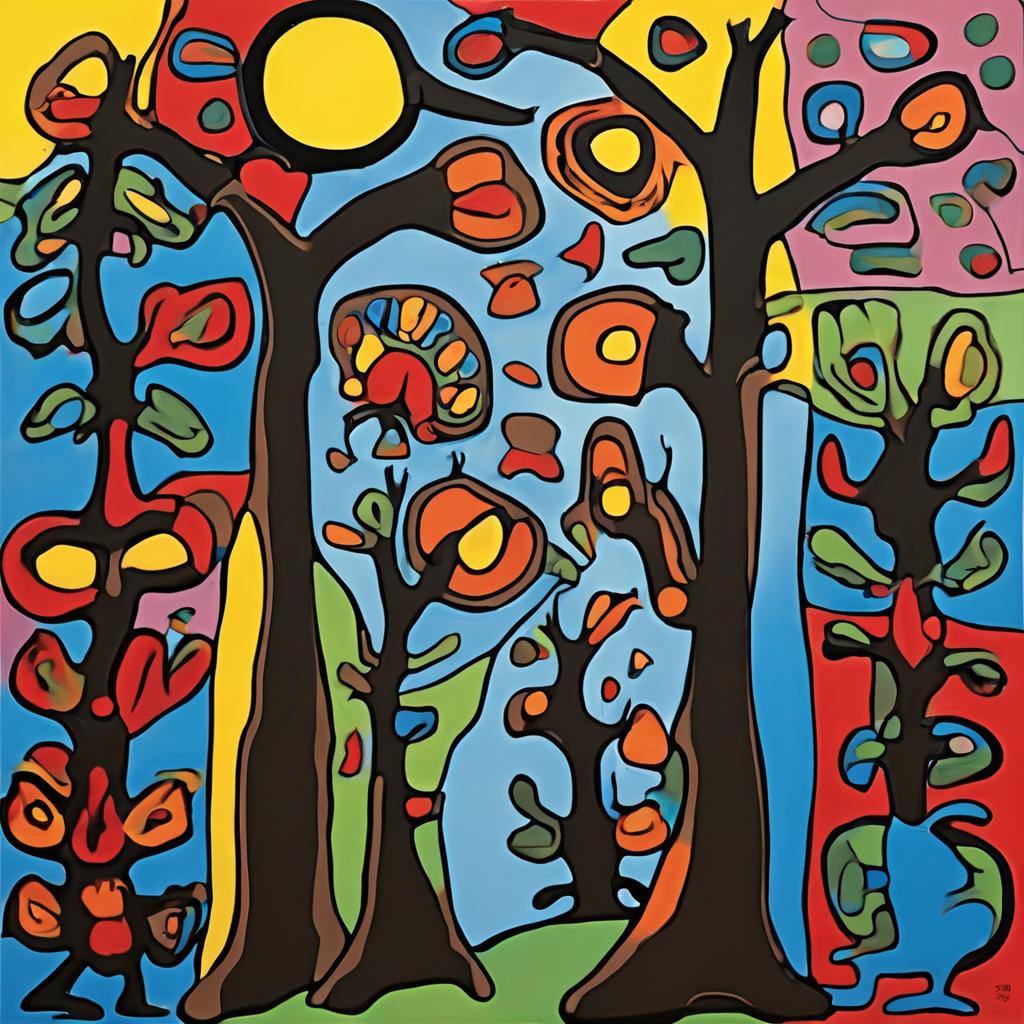 Το Στιλ και οι Τεχνικές Ζωγραφικής του Morrisseau